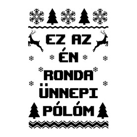 Ez az én ünnepi ronda pólóm-Férfi V-nyakú póló