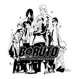 Boruto-Férfi V-nyakú póló