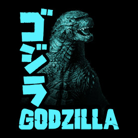 Godzilla-Férfi V-nyakú póló