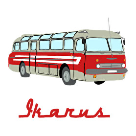 ikarus 55-Férfi V-nyakú póló