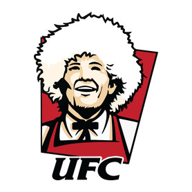 KFC Khabib-Férfi V-nyakú póló