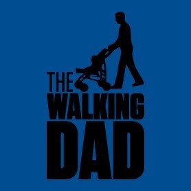 The Walking Dad-Férfi V-nyakú póló