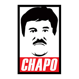 El Chapo-Férfi V-nyakú póló