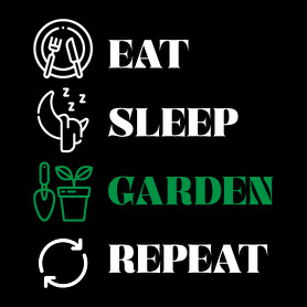 Garden, repeat-Férfi V-nyakú póló