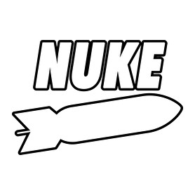 Nuke-Férfi V-nyakú póló