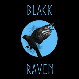 BLACK RAVEN-Férfi V-nyakú póló