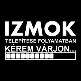 Izmok telepítése folyamatban...-Férfi V-nyakú póló