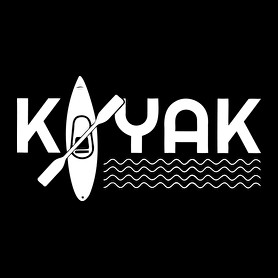 Kayaker-Férfi V-nyakú póló