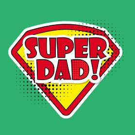 SuperDad!-Férfi V-nyakú póló