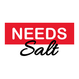 Needs salt-Férfi V-nyakú póló