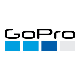 GoPro Logó-Férfi V-nyakú póló