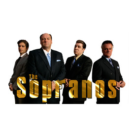 The Sopranos karakterek-Férfi V-nyakú póló