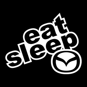 Eat Sleep Mazda-Női pulóver