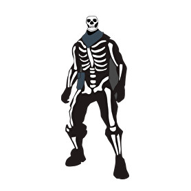 Skeleton skin Fortnite-Női pulóver