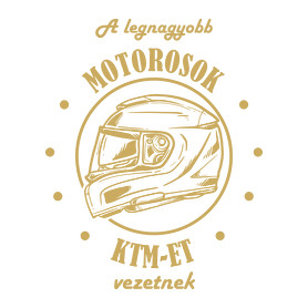 A legnagyobb motorosok - KTM-et-Női pulóver