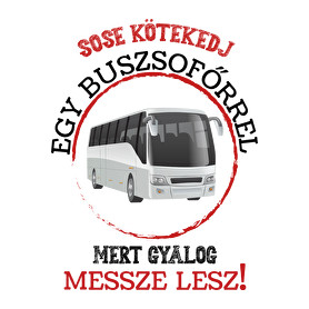 Sose kötekedj egy buszsofőrrel-Női pulóver