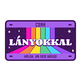 CSAK LÁNYOKKAL HÁLOK-Női pulóver