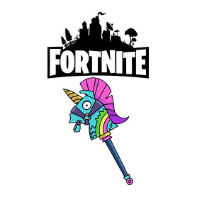 Fortnite Egyszarvú csákány-Női pulóver