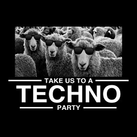 Take us Techno Party-Női pulóver