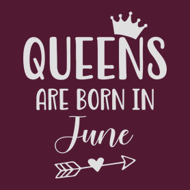 QUEENS are born in June-Női pulóver