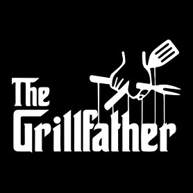 The grillfather - white-Női pulóver