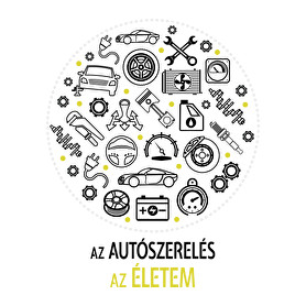 Az autószerelés az életem-Női pulóver