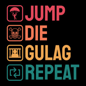 Jump, Die, Gulag, Repeat-Női pulóver