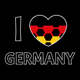 I love Germany-Női pulóver