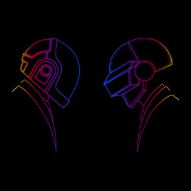 Daft Punk-Női pulóver