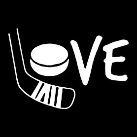 Love hockey-Női pulóver