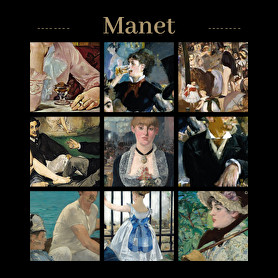 Manet - részleket-Női pulóver