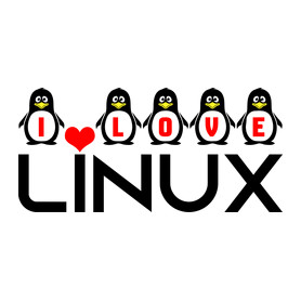 I love linux-Női pulóver