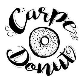 Carpe Donut vicces fánkos felirat fánk imádóknak-Női pulóver