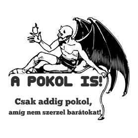 a pokol is!-Női pulóver