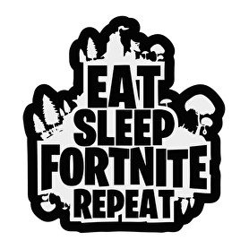 Eat Sleep Fortnite Repeat-Női pulóver