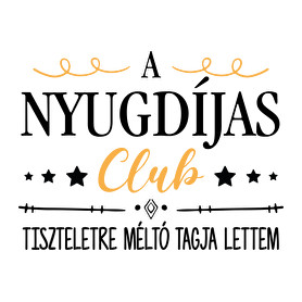 Nyugdíjas Club-Női pulóver