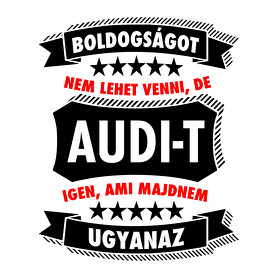 Boldogság = Audi-Női pulóver