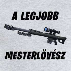 A legjobb mesterlövész - Fortnite (Fekete)-Női pulóver