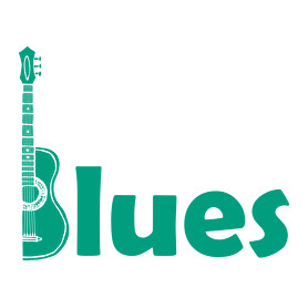 Blues - gitár-Női atléta