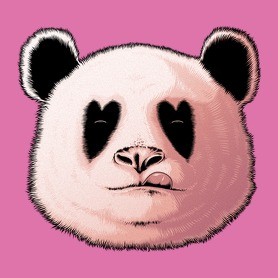 Szerelmes panda-Női atléta