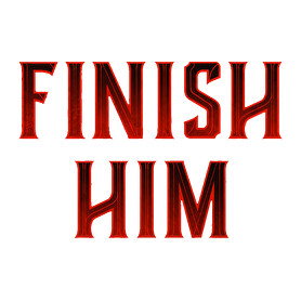 Finish him!-Női atléta