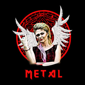 metal lady-Női atléta