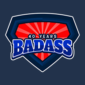 40 YEARS BADASS-Női atléta