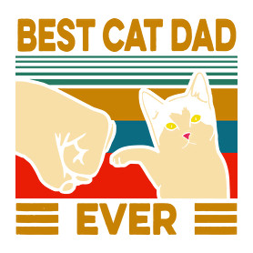 Best Cat Dad Ever-Női atléta