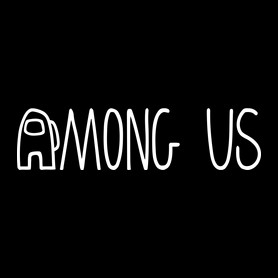 Among us logo-Női atléta