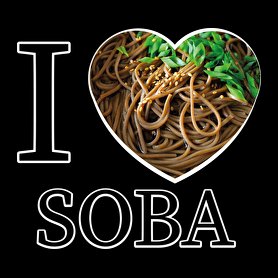 I love Soba-Női atléta