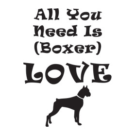 Boxer Love-Női atléta