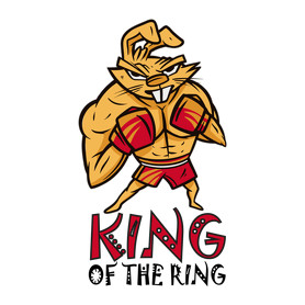 King of the ring - boxoló nyúl-Női atléta