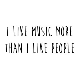 I like music...-Női atléta