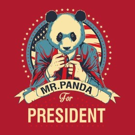 Mr. Panda-Női atléta